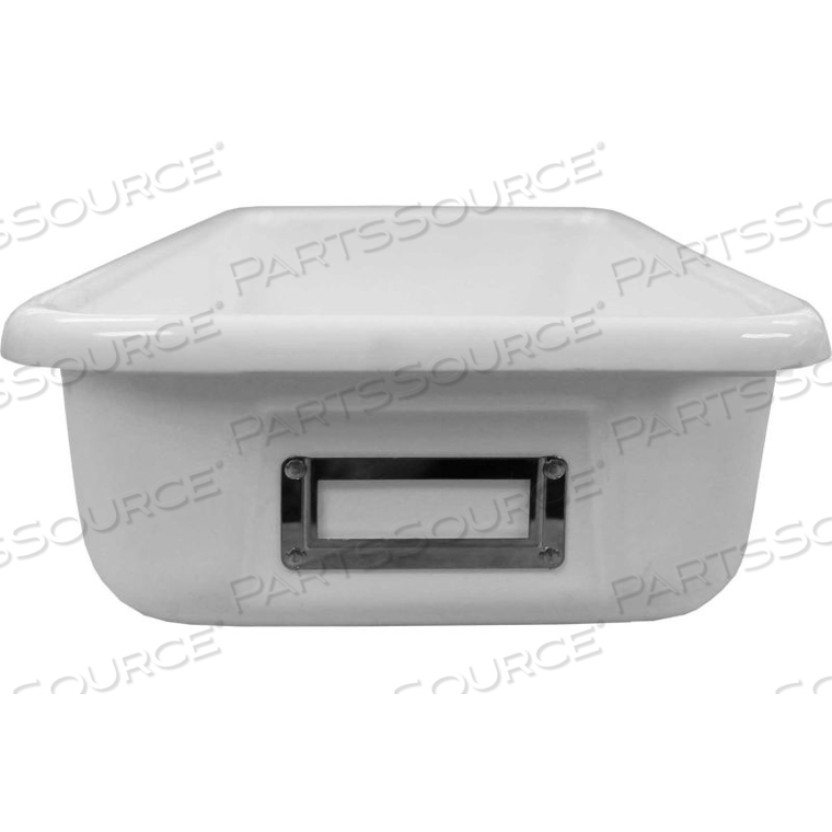 STORAGE TOTE TAN T110 - 19"L X 10-1/2"W X 3-1/2"H by Shirley K's STORAGE TOTE TAN T110 - 19"L X 10-1/2"W X 3-1/2"H by Shirley K's