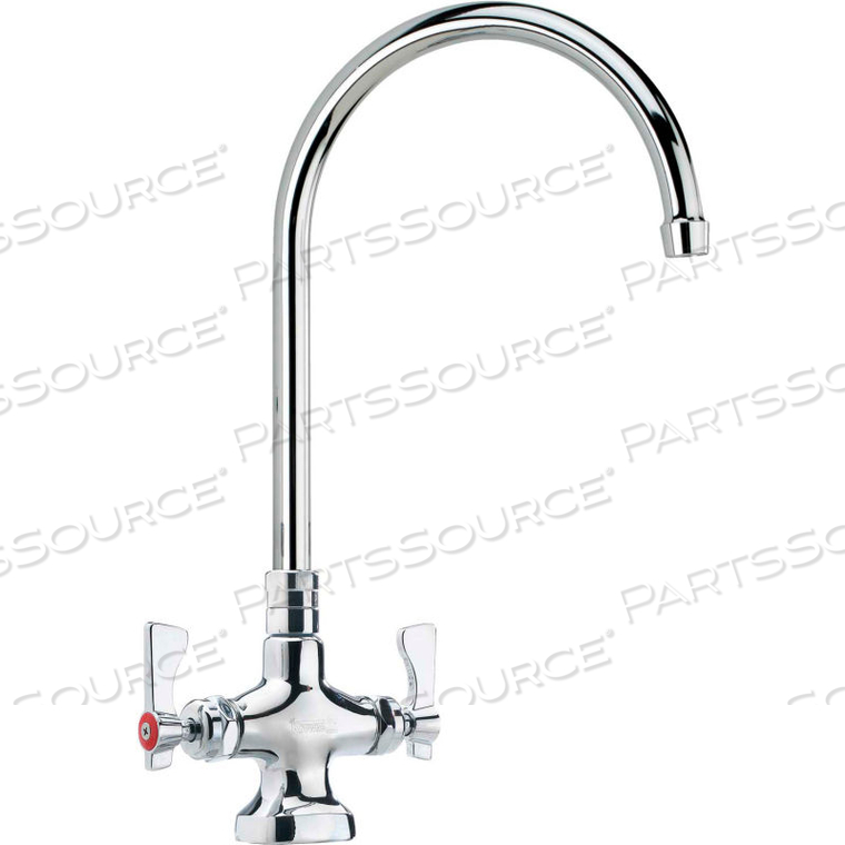 ROYAL SERIES SINGLE DECK MOUNT PANTRY FAUCET, 8-1/2" GOOSENECK SPOUT by Krowne
