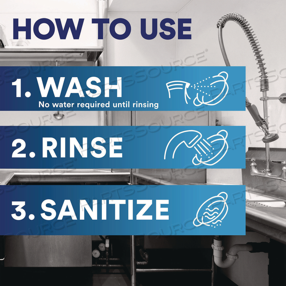 HEAVY DUTY POWERWASH COMMERCIAL DISH SPRAY, 16 OZ, 6 PACK: 6 STARTER KITS by Dawn HEAVY DUTY POWERWASH COMMERCIAL DISH SPRAY, 16 OZ, 6 PACK: 6 STARTER KITS by Dawn