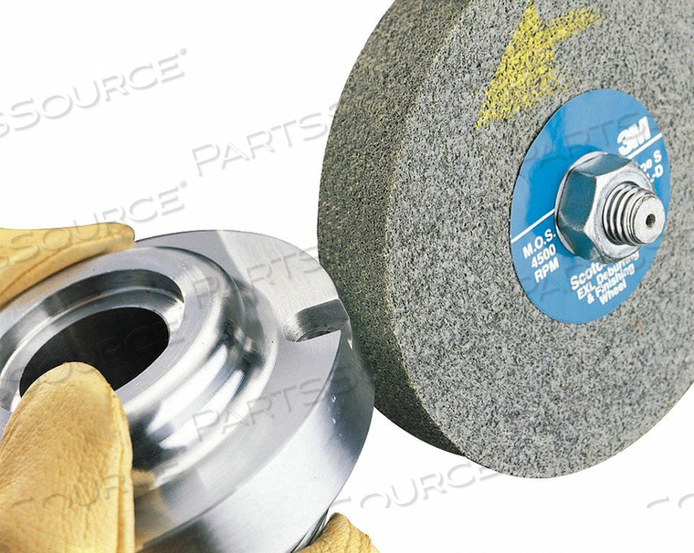 CONVOLUTE WHEEL DEBURRING 6X1/2X1 MED by 3M Consumer