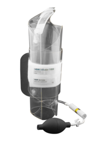 PRESSURE INFUSION CUFF 1000ML, WITH HAND INFLATOR AND PRESSURE INDICATOR by VBM Medical