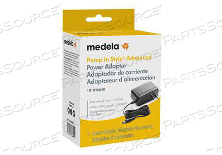 POWER ADAPTER, BLACK, 110 TO 240 V by Medela (Breastfeeding Division)