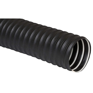 DUCTING HOSE 50 FT L BLACK by Flexaust Co. Inc.