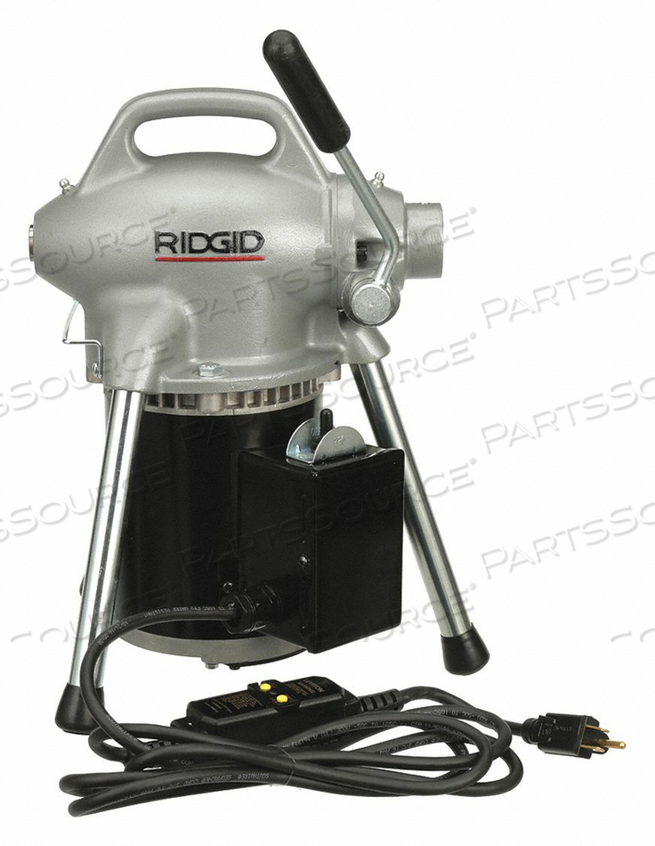 SECTIONAL DRAIN CLEANING MACHINE 1/6 HP by Ridgid