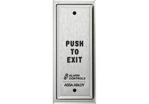 PUSH TO EXIT BUTTON PUSH TO EXIT by Alarm Controls PUSH TO EXIT BUTTON PUSH TO EXIT by Alarm Controls