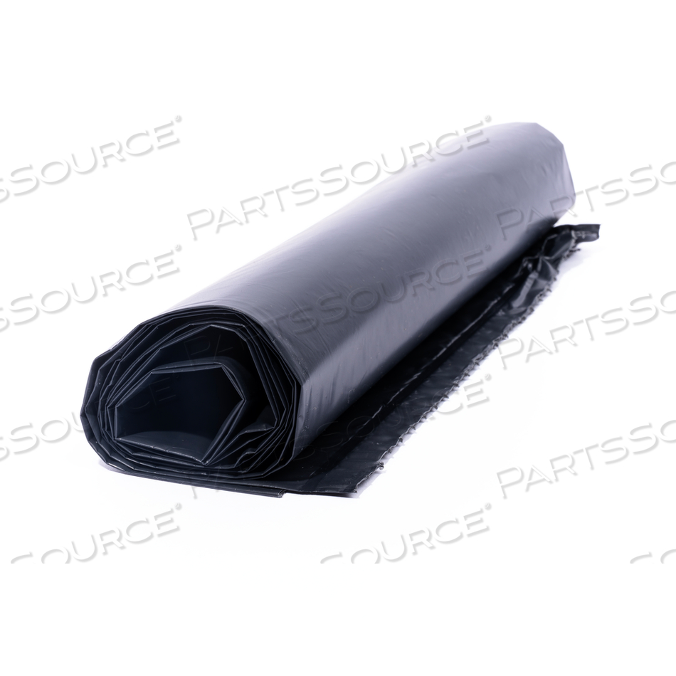 LDPE CAN LINER, 24X23 1.0 MIL BLK 500/CS 10/50'S CORELESS by NORAMCO (North America Plastics & Chemicals Co. Inc_