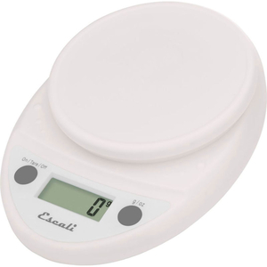 PRIMO COMPACT DIGITAL SCALE, 5000 G X 1 G, WHITE by Escali