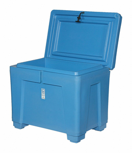 ASM INSULATED BIN 36INLX42INW POLAR BLUE by Snyder Industries