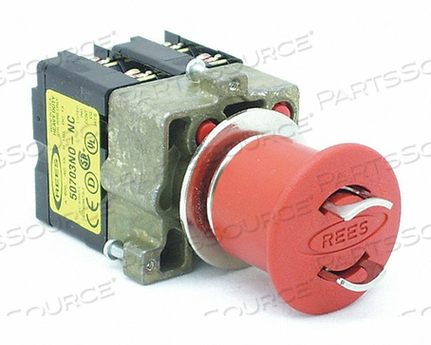 EMERGENCY STOP PUSH BUTTON DELRIN RED by Rees EMERGENCY STOP PUSH BUTTON DELRIN RED by Rees