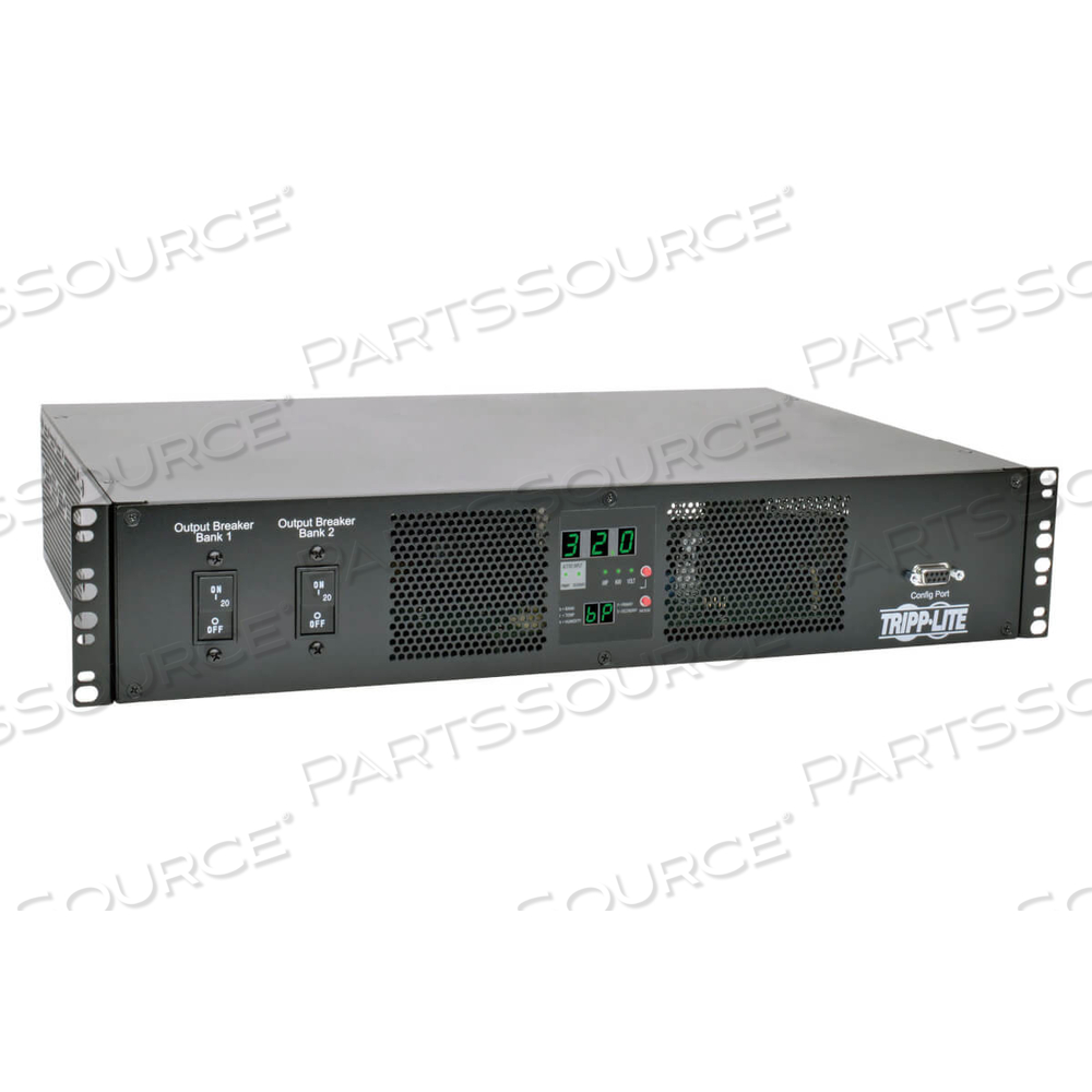 PDU METERED 7.4KW 230V ATS 16 C13 2 C19 2 IEC309 CORDS 32A 2URM by Tripp Lite PDU METERED 7.4KW 230V ATS 16 C13 2 C19 2 IEC309 CORDS 32A 2URM by Tripp Lite