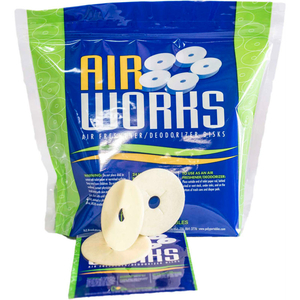 AIR WORKS DISCS, FRESH & CLEAN, 300 DISCS by Poly Portables LLC