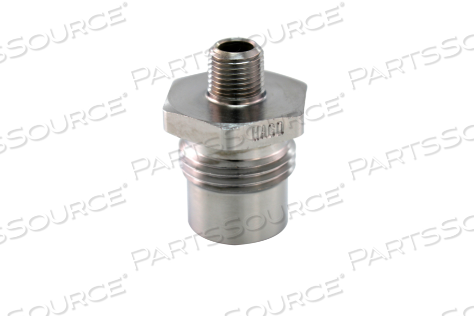 ADAPTER, WAGD, DISS X 1/8 IN MNPT, PURPLE by Bay Corporation