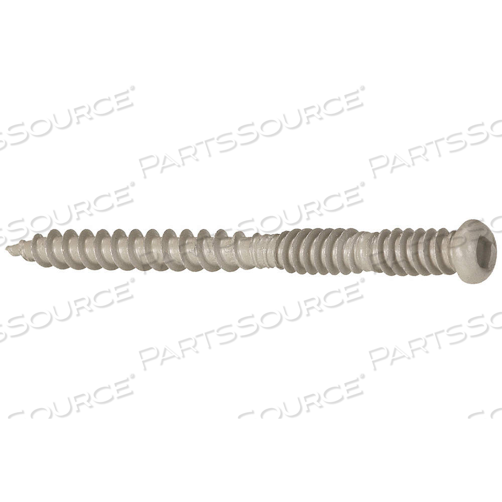 COMPOSITE SCREW, #10 SIZE, 2 1/2 IN LG, STEEL, DURAFAST, PAN, SQUARE, RED by Approved Vendor