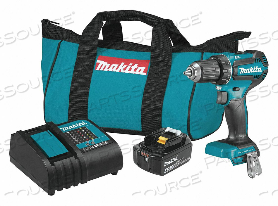 CORDLESS DRILL/DRIVER KIT 18.0V LI-ION by Makita CORDLESS DRILL/DRIVER KIT 18.0V LI-ION by Makita