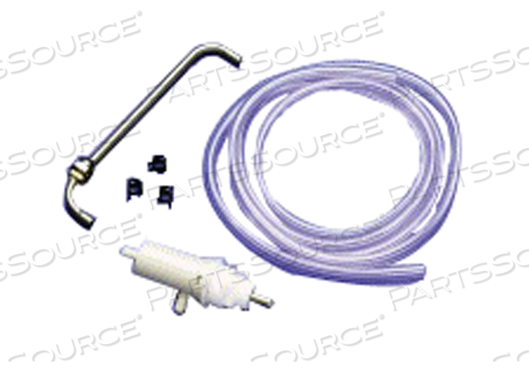 DISPENSER, THIGH OPERATED, LATEX-FREE by Highland Labs, Inc.