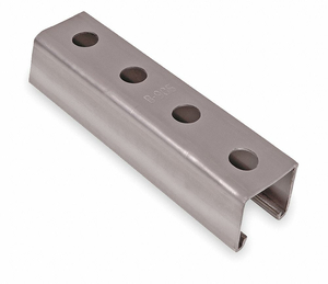 STRUT CHANNEL 1-1/2 W 10 FT L SILVER by Thomas & Betts STRUT CHANNEL 1-1/2 W 10 FT L SILVER by Thomas & Betts