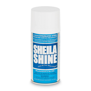 STAINLESS STEEL CLEANER AND POLISH, 10 OZ AEROSOL SPRAY, 12/CARTON by Sheila Shine