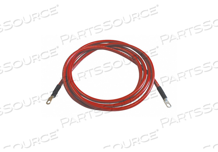 RED POWER CABLE ASSEMBLY 10 FT 