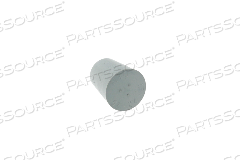 RUBBER PLUG 22 TO 25 MM DIAMETER by Draeger Inc.