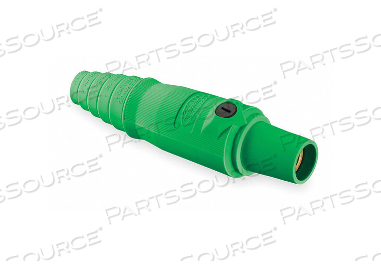 CONNECTOR DOUBLE SET GRN 300AC/DC FEMALE by Hubbell Incorporated, Wiring Device-Kellums CONNECTOR DOUBLE SET GRN 300AC/DC FEMALE by Hubbell Incorporated, Wiring Device-Kellums