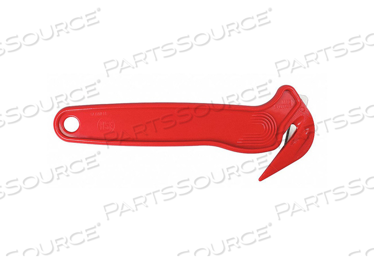DISPOSABLE CUTTER FOOD SAFE RED 6-1/2 IN by Pacific Handy Cutter Inc