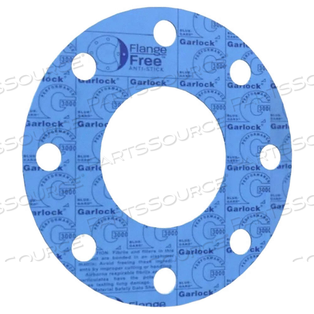 GARLOCK 3000 FULL FACE 1/8 THICK 8 by Garlock Sealing Technologies