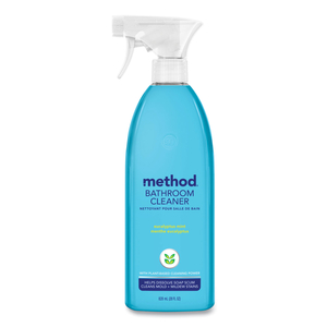 TUB AND TILE BATHROOM, EUCALYPTUS MINT, 28 OZ SPRAY BOTTLE, 8/CARTON by Method