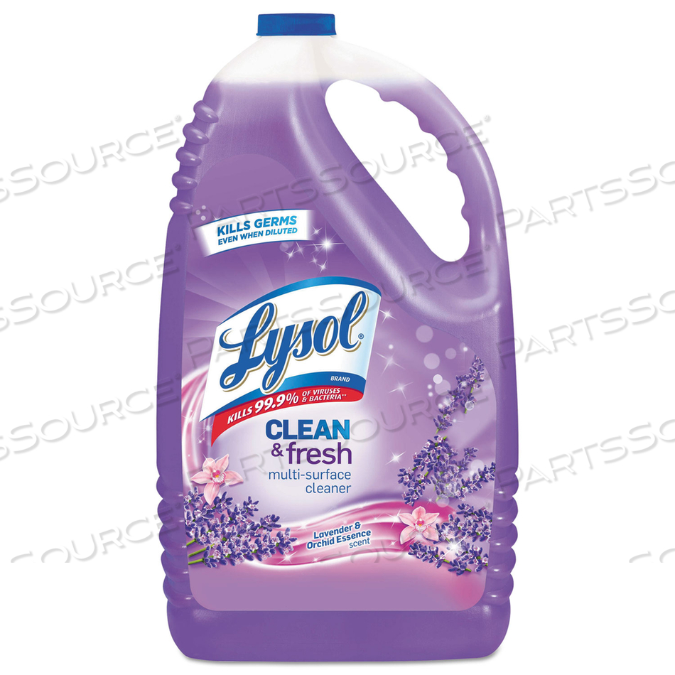 CLEAN AND FRESH MULTI-SURFACE CLEANER, LAVENDER AND ORCHID ESSENCE, 144 OZ BOTTLE by Lysol