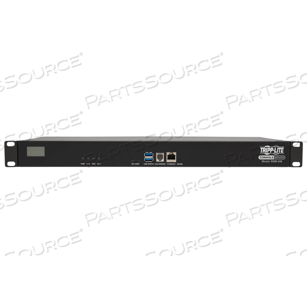 SERIAL CONSOLE SERVER 48-PORT 2 USB PORTS DUAL GBE 16GB FLASH 1U by Tripp Lite SERIAL CONSOLE SERVER 48-PORT 2 USB PORTS DUAL GBE 16GB FLASH 1U by Tripp Lite