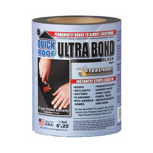 QUICK ROOF ULTRA BOND BLACK 6 X25FT by Cofair