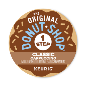 CLASSIC CAPPUCCINO K-CUPS, 20/BOX by The Original Donut Shop