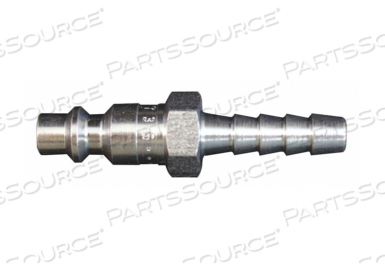 M STYLE PLUG 1/4 HOSE BARB PK10 by Milton