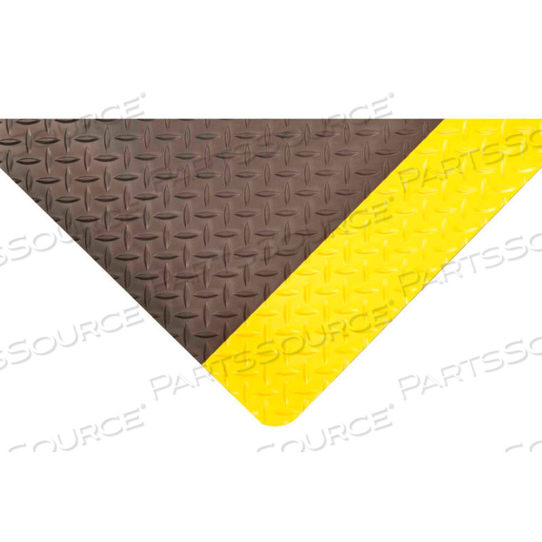 DURA TRAX GRANDE WELDING MAT 1" THICK 3' X UP TO 75' BLACK/YELLOW by Notrax DURA TRAX GRANDE WELDING MAT 1" THICK 3' X UP TO 75' BLACK/YELLOW by Notrax