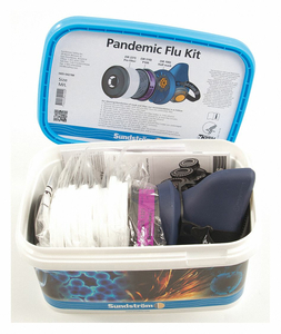 HALF MASK RESPIRATOR KIT M/L BLUE by Sundstrom Safety HALF MASK RESPIRATOR KIT M/L BLUE by Sundstrom Safety