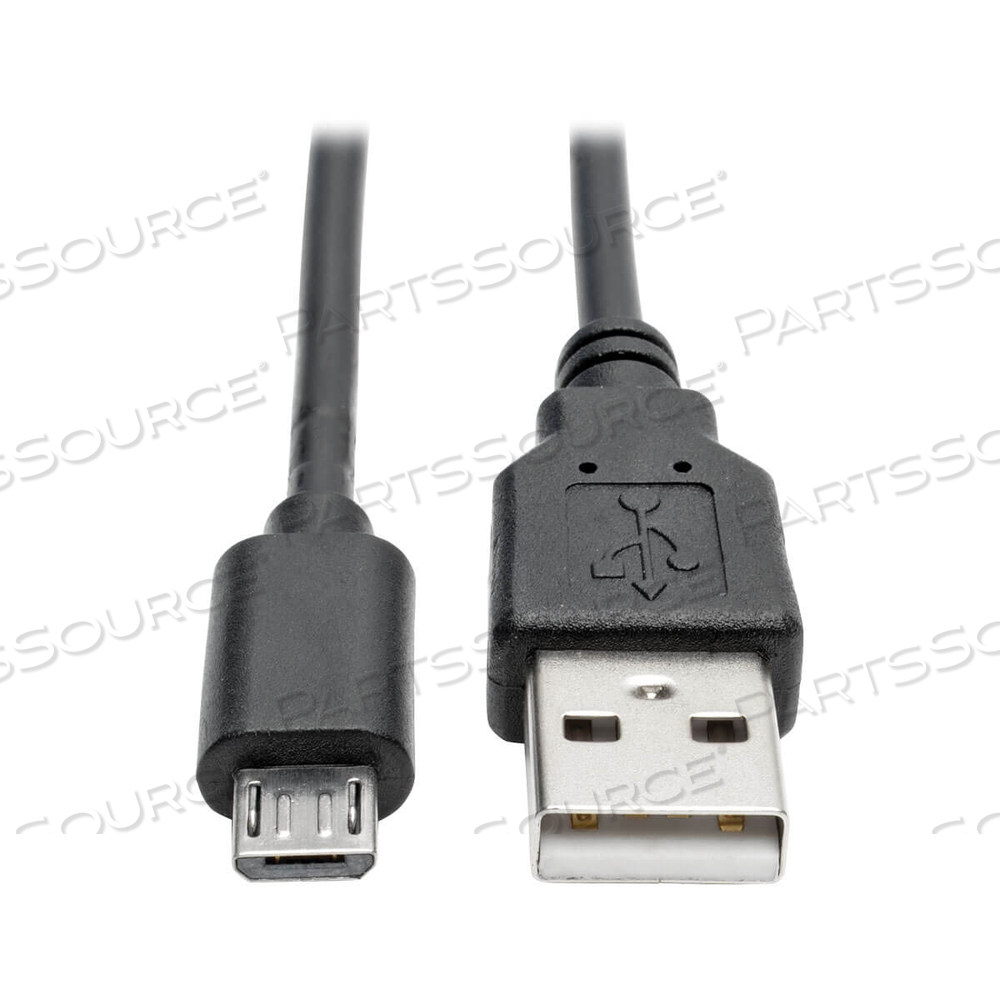6FT USB 2.0 HI-SPEED A TO MICRO-B-USB CABLE COILED M/M 6' 