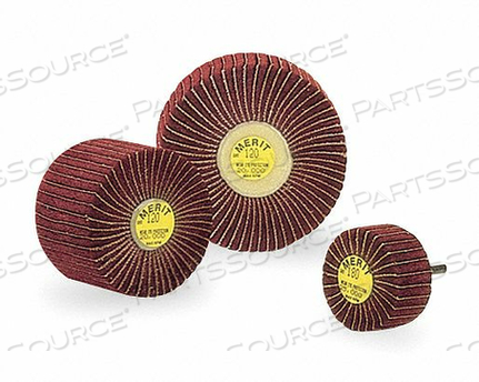 FLAP WHEEL INTERLEAF AO 2X1X1/4 SHK 320G by Merit FLAP WHEEL INTERLEAF AO 2X1X1/4 SHK 320G by Merit