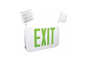 EXIT SIGN GREEN LETTER COLOR 3.00W LED by Firehorse