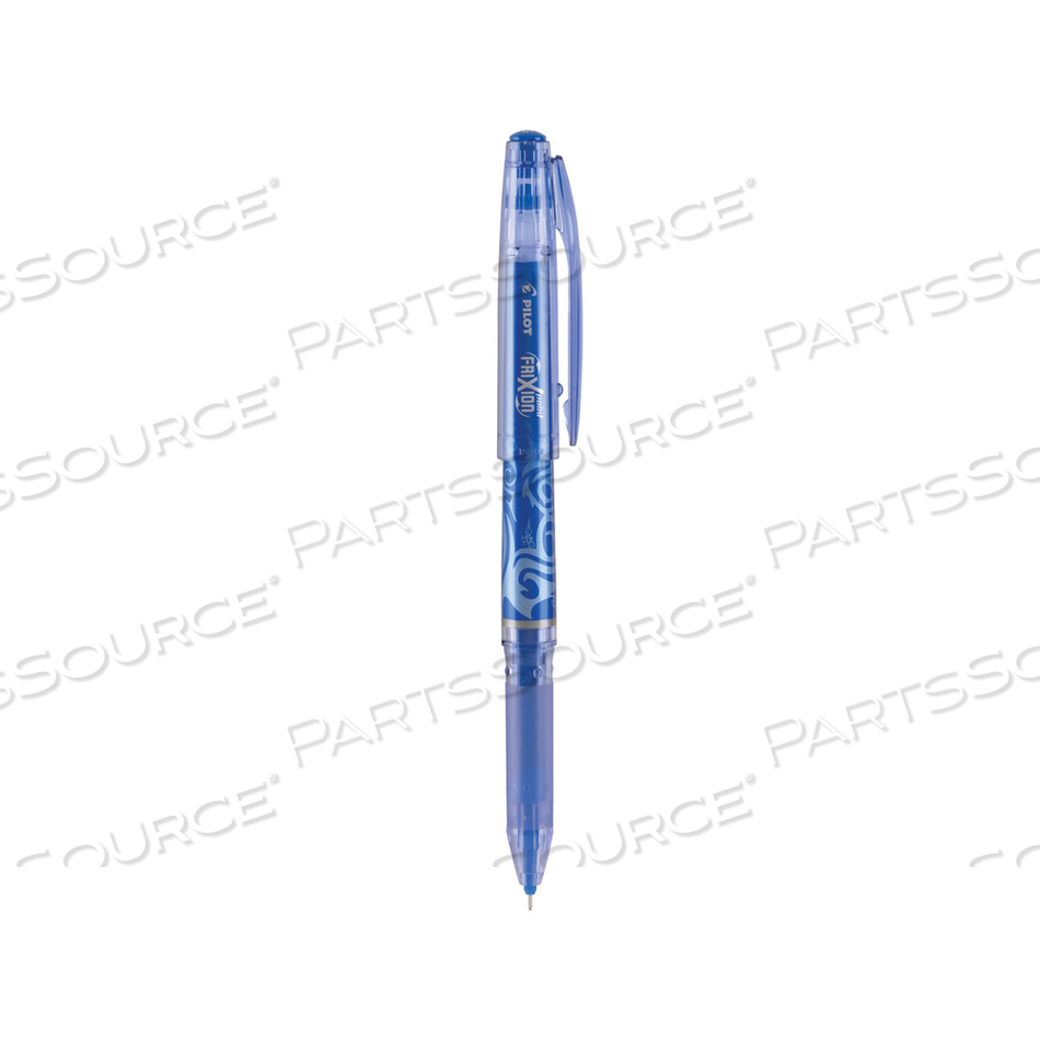 FRIXION POINT ERASABLE GEL PEN, STICK, EXTRA-FINE 0.5 MM, BLUE INK, BLUE BARREL by Pilot