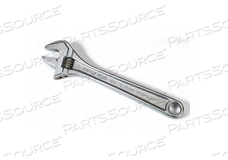 ADJ. WRENCH 15 1-11/16 CAP. CHROME by Snap-on Incorporated