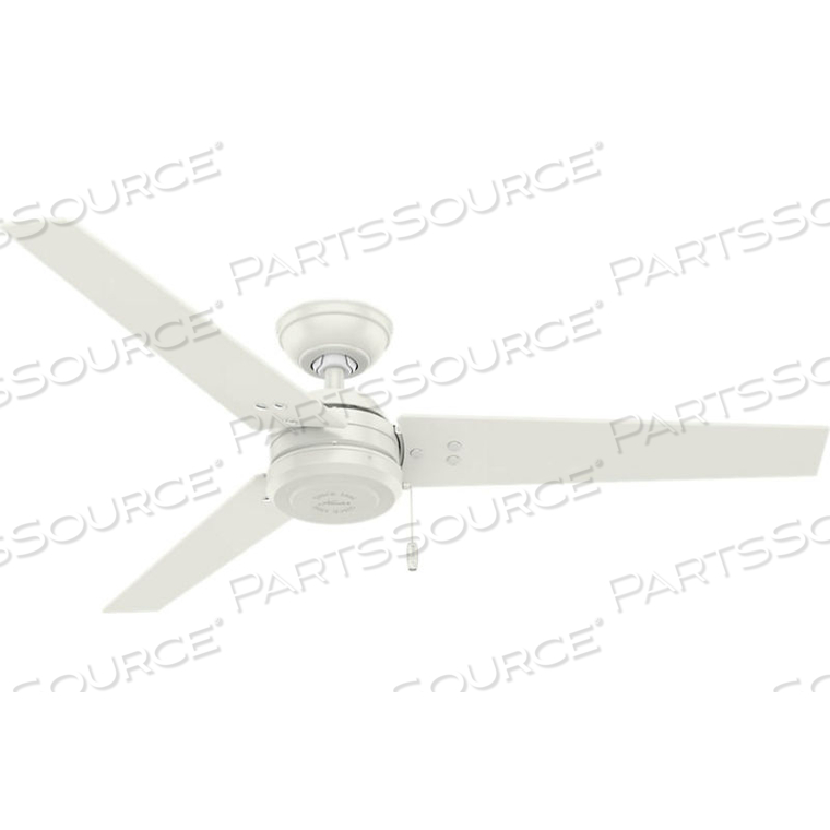 52" CASSIUS CEILING FAN - FRESH WHITE by Hunter Fan Co. / Casablanca Fand Co. 52" CASSIUS CEILING FAN - FRESH WHITE by Hunter Fan Co. / Casablanca Fand Co.