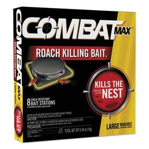 ROACH BAIT INSECTICIDE, 0.49 OZ BAIT, 8/PACK, 12 PACKS/CARTON by Combat ROACH BAIT INSECTICIDE, 0.49 OZ BAIT, 8/PACK, 12 PACKS/CARTON by Combat