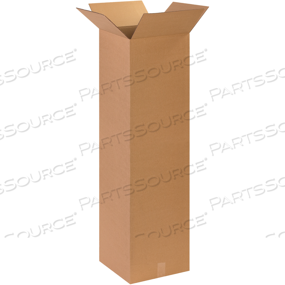 TALL CORRUGATED BOXES, 14" X 14" X 48", KRAFT, 10/BUNDLE by BOX Partners (Box Acquisitions, LLC)