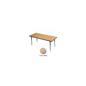 ACTIVITY TABLE - RECTANGLE - 24" X 36", STANDARD ADJ. HEIGHT, FUSION MAPLE by Allied