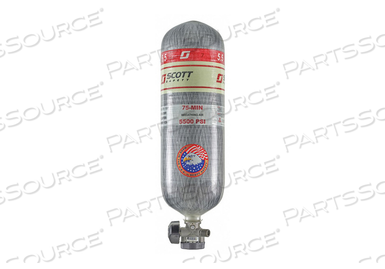 SCBA CYLINDER 5500 PSI 75 MIN. FILLED by 3M Consumer