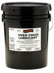 OVEN CHAIN LUBRICANT 5 GAL PAIL NSF-H1 by Jet-Lube OVEN CHAIN LUBRICANT 5 GAL PAIL NSF-H1 by Jet-Lube