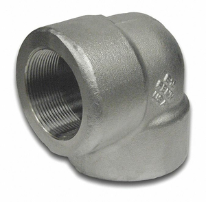 90° ELBOW, 316/316L STAINLESS STEEL, 3/4 IN X 3/4 IN FITTING PIPE SIZE, FEMALE NPT X FEMALE NPT by Penn Machine Works 90° ELBOW, 316/316L STAINLESS STEEL, 3/4 IN X 3/4 IN FITTING PIPE SIZE, FEMALE NPT X FEMALE NPT by Penn Machine Works