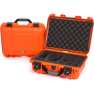 NANUK 920 WATERPROOF DJI MAVIC HARD CASE W/ FOAM 16-11/16"L X 13-3/8"W X 6-13/16"H ORANGE by Plasticase Inc.