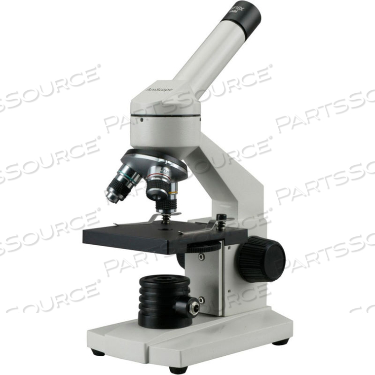 AMSCOPE 40X-1000X BIOLOGICAL SCIENCE STUDENT COMPOUND MICROSCOPE by United Scope