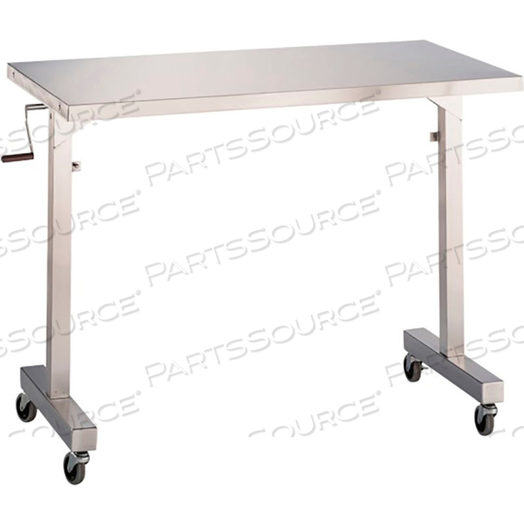 GEORGETOWN INSTRUMENT TABLE ADJ HT 34"W X (36 - 56)"H X 46"D by Blickman GEORGETOWN INSTRUMENT TABLE ADJ HT 34"W X (36 - 56)"H X 46"D by Blickman