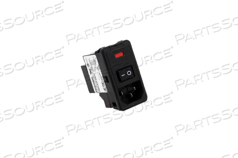 POWER ENTRY CONNECTOR RECEPTACLE, MALE BLADES - MODULE IEC 320-C14 PANEL MOUNT, SNAP-IN by Approved Vendor POWER ENTRY CONNECTOR RECEPTACLE, MALE BLADES - MODULE IEC 320-C14 PANEL MOUNT, SNAP-IN by Approved Vendor